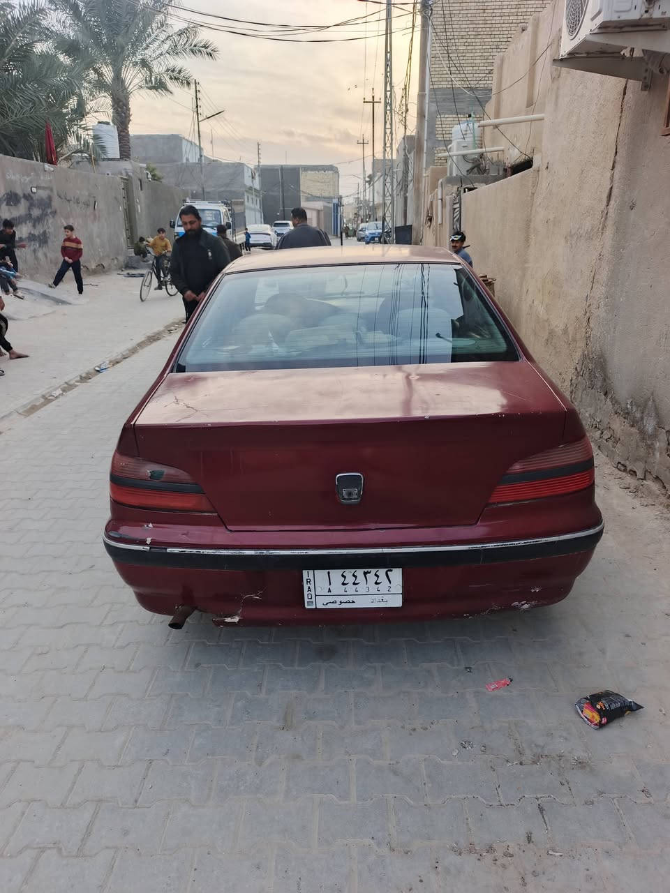 سياره بيجو حلوه شغاله بس بيهه ترتبات السعر 25وتفصيل اتصل ***********المكان السماوه الرميثه
