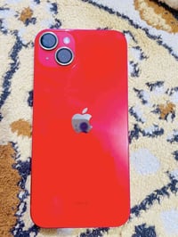 للبيع ايفون 14بلاص جهاز جديد مكفول لون احمر مع الكارتونة السعر 650 ربي...