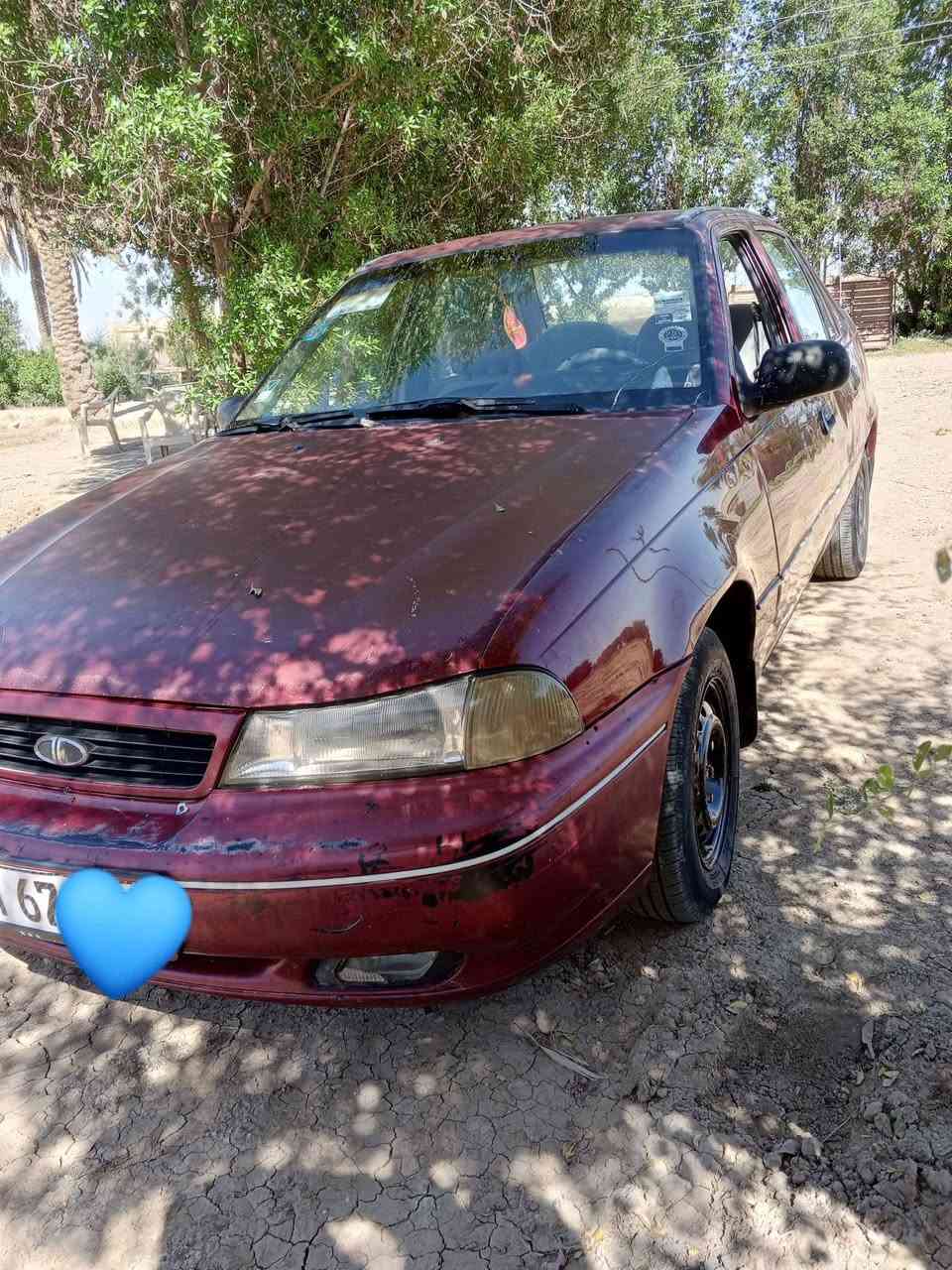 السلام عليكم 
للبيع دايو سلو موديل 94 رقم بغداد انكليزي شرط التحويل
محرك كير خير من الله خياساتها بس بل هلالات الوره  وبيهه بس هاي الطخه الي بل باب وره السايق موضحه بل صوره
السعر 34 وبيهه مجال قليل   مكاني بغداد اليوسفيه خاص ماجاوب
رجاءا المو شراي لايكسر بحلال العالم والسوك كلشي بي
للاستفسار الاتصال ***********

