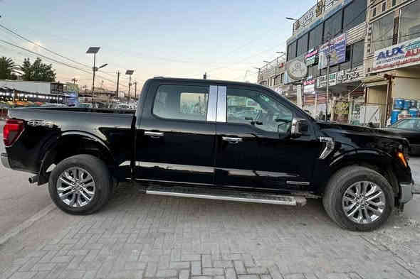 2024 فورد f150 هايبرد فئة xlt
  فول حلوة مواصفات 
ماشيه ١٢ الف
محرك كير واير بشرط مامفتوح 
سيارة حيل نظيفة كلشي عل بلاد جديد 
سنوية هزة كلشي جديد مدفوع لـ
باسمي السنوية بشرط تحويل وغرامـة
سيارة مابيـها دينار مصرف كامل من كل نواحي
رقم صاحب السياره ***********
