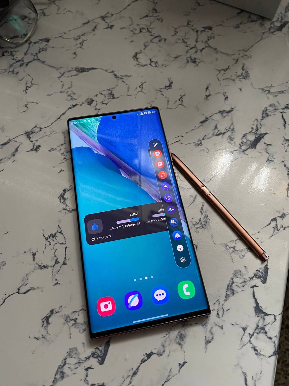 السلام عليكم
سامسونك نوت ٢٠ الترا 5G 
شرق اوسط
دبل سيم وشريحة الكترونيه
ذاكرة ٢٥٦ 
رام ١٢
نظيف شرط كلشي مامبدل فقط الكامرة الاماميه طابعه
كامرة زوم x50
سعر ٣٤٠ ومجال حك الجيه فقط


**إذا كنت صاحب هذا الإعلان وتريد حذفه لأي سبب، رجاءا أرسل رسالة إلى الدعم الفني**