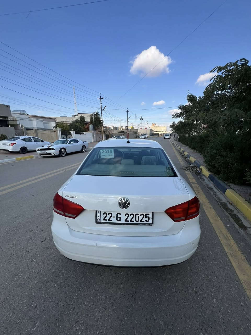 بسم الله الرحمن الرحيم
⚜️باسات ⚜️
موديل :2015
حجم محرك V5 2.5🚀
(ماشاء الله سيارة جديدة وحلوة بمعنا ال كلمة)
ماشية:177 km الف 

⬇️مواصفات⬇️   
✴️خمسه مواصفات 
✴️كشنات هيتر
✴️شحن وايرلس 
✴️سقف شامو  
✴️ستيرن يدوي   
✴️وضعيات قيادة سبورت نورمال دبل كير    
✴️تبريد 2قطع 
✴️شاشة كبيرة 
✴️نظام ملاحة خرائط
✴️مانع انزلاق  
✴️لايت زينون  اصفر 

ضرر قطعتين بدون دواخل
ايرباكات كلهة سليمة شرط ✅
كير وا محرك بشرط 

سعر :150ورقة بيها مجال للطيبين اذا تشوفة غالية أنشأ الله تصعد اغاتة لاتكسر بسعر رحم والدينك

مكان سيارة : كركوك 🌀

الاستفسار 📞☎️ . ***********
