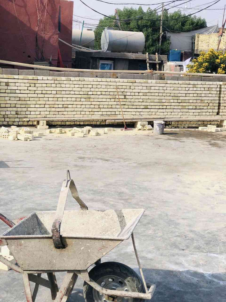 خلفة بناء متفرغ حالياً
جزء بسيط من عملي داخل بغداد وابشراف مهندس كادر ذو خبرة عالية في مجال البناء

للاتصال ***********
