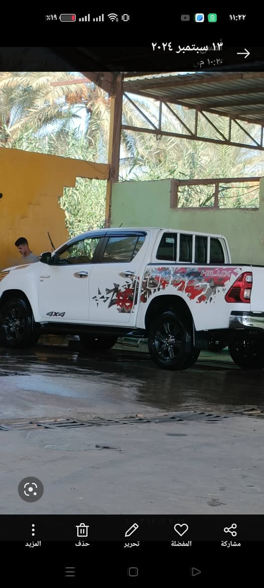 السلام عليكم 
ها يلوكس ساز 
موديل ٢٢
مكفولة كفاله عامه من كلشي بعده بالباكيت 
ماشيه ٤٠ ألف 
رقم بغداد باسمي المكان الصويره 
السعر ٣٤٠
***********
