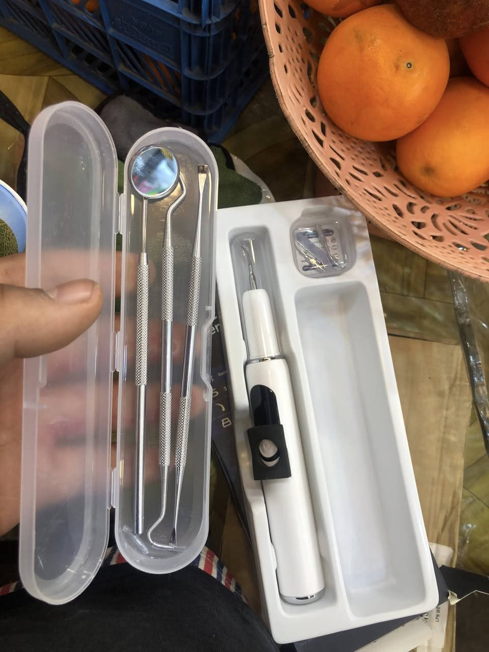 سلام عليكم منشور يوجع 😂 منضفهً اسنان طبيه كلش مرتبه تشتغل حساس لمس وهواي سوالف وياها عده كامله طبيه اطونه سعر وبلعافيه شرح بفيدو


**إذا كنت صاحب هذا الإعلان وتريد حذفه لأي سبب، رجاءا أرسل رسالة إلى الدعم الفني**