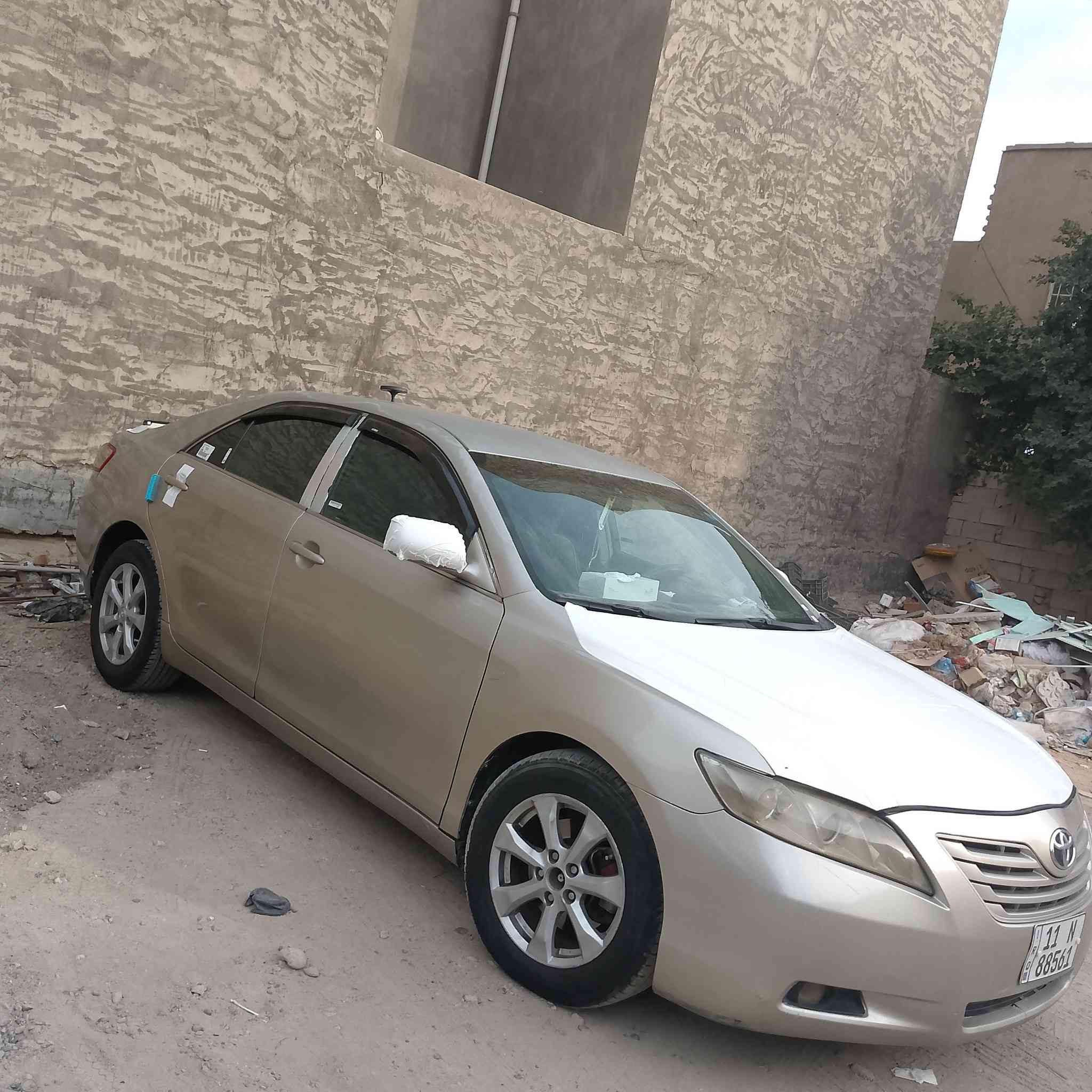 السلام عليكم للبيع كامري 2007 وارد أمريكي لسياره بيه مكانات صبغ ابيع احزام لغود وشواصي كفاله لسياره ادامه كامله تخم تاير صدر كله جديد رقم بغداد السعر 88المكان صلاح الدين ***********
