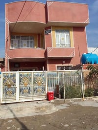 بيت مساحه104/ 8 في 13طابقين كامل بدون نقص 3غرفه نوم مطبخ مفتوح 3حمامات...