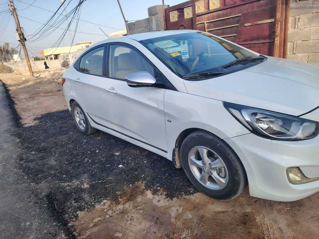 اكسنت ١٢ مكفوله رقم بغداد انكليزي
ماشية ٩٠ قابل للزياده 
مكانه كربلاء / جامعة فريحة
*********** صاحب السياره
