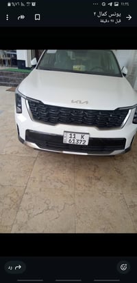 للبيع كيه سورتنو موديل ٢٠٢٥زيرو رقم بغداد  ماشيه الف  سته سلندر اللون ...