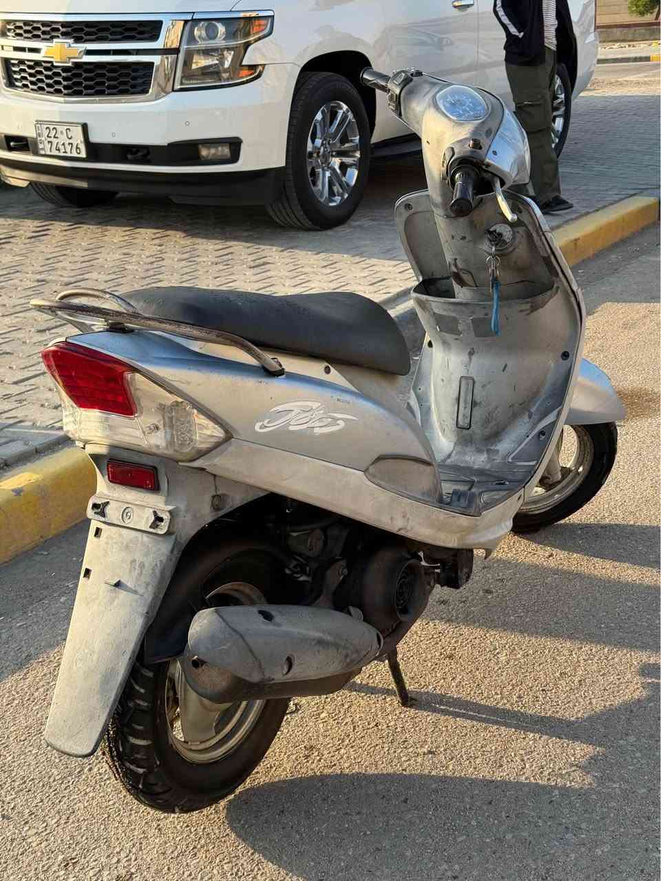 سلام عليكم
ماكس قجمه لون سمائي
دراجه كفاله عامه أي نقص ما بيها بوشه بلاد نقص برغي ما بيها جيب مصلح وافحص وين ما يعجبك تفحص ؟
دراجه ختم واحد وي المحرك من الطول للطول 
كلشي شغال بيها سلف وهندر نكرة سلف الدراجه 
رقمي : ***********
المو شراي لا يكسر بالدراجه محتاز واريد أبيعها الله شاهد دراجه مال جناي ما أتعبك جاهزه من كلشي وانه خادم 
السعر 750 وبيها مجال قليل للشراي حك الجيه 🤍 البصرة, العراق
