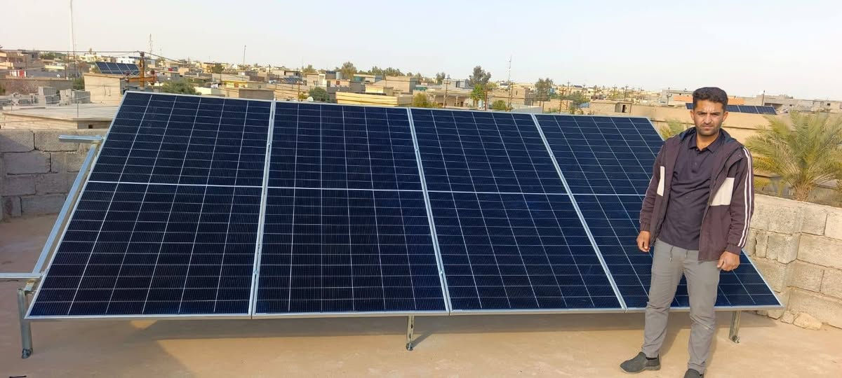 شركة الشروق للطاقة الشمسية النظيفة
👈👈👈👈في كل مكان وفي كل دار 👉👉👉👉

 👍🏻شعارنا الدقه والإتقان والاخلاص بالعمل 👉

تم بحمد الله وتوفيقه تنصيب منظومة  طاقه شمسيه 
في محافظة كركوك ناحية الزاب 

للأخ رياض المحمود 
 /الجمعه /13/ 3 / 2026

 قدرة المنظومة 
👍  6 أمبير ليلي و 8 أمبير نهاري 🔅 💫💥

مكونات المنظومة
بطاريه 7.5 كيلوواط عدد 1 
انفيرتر 4 كيلوواط عدد 1 
الواح عدد 4

عاشت ايديكم الكادر المميز
بقيادة الأستاذ ناظم الصحن 
و  الأستاذ عياد الجبوري 

مواد اصليه من ارقى الشركات العالمية 
ضمان حقيقي مع وصل مختوم باسم شركتنا 
صيانة  كادر متخصص في صيانة المظومات بشكل دوري وفي اي وقت  

شركة الشروق للطاقة الشمسية النظيفة مستعدون لشد وتنصيب الطاقة الشمسية خارج وداخل المحافظة وبسعر مناسب جدا 
متوفر منظومات طاقه شمسيه ونقد اقساط عن طريق ماستر كارد او كي كارد الرافدين حصراً 
موبايل 
 استاذ سعيد *********** 
استاذ ناظم *********** 
استاذ عياد ***********
