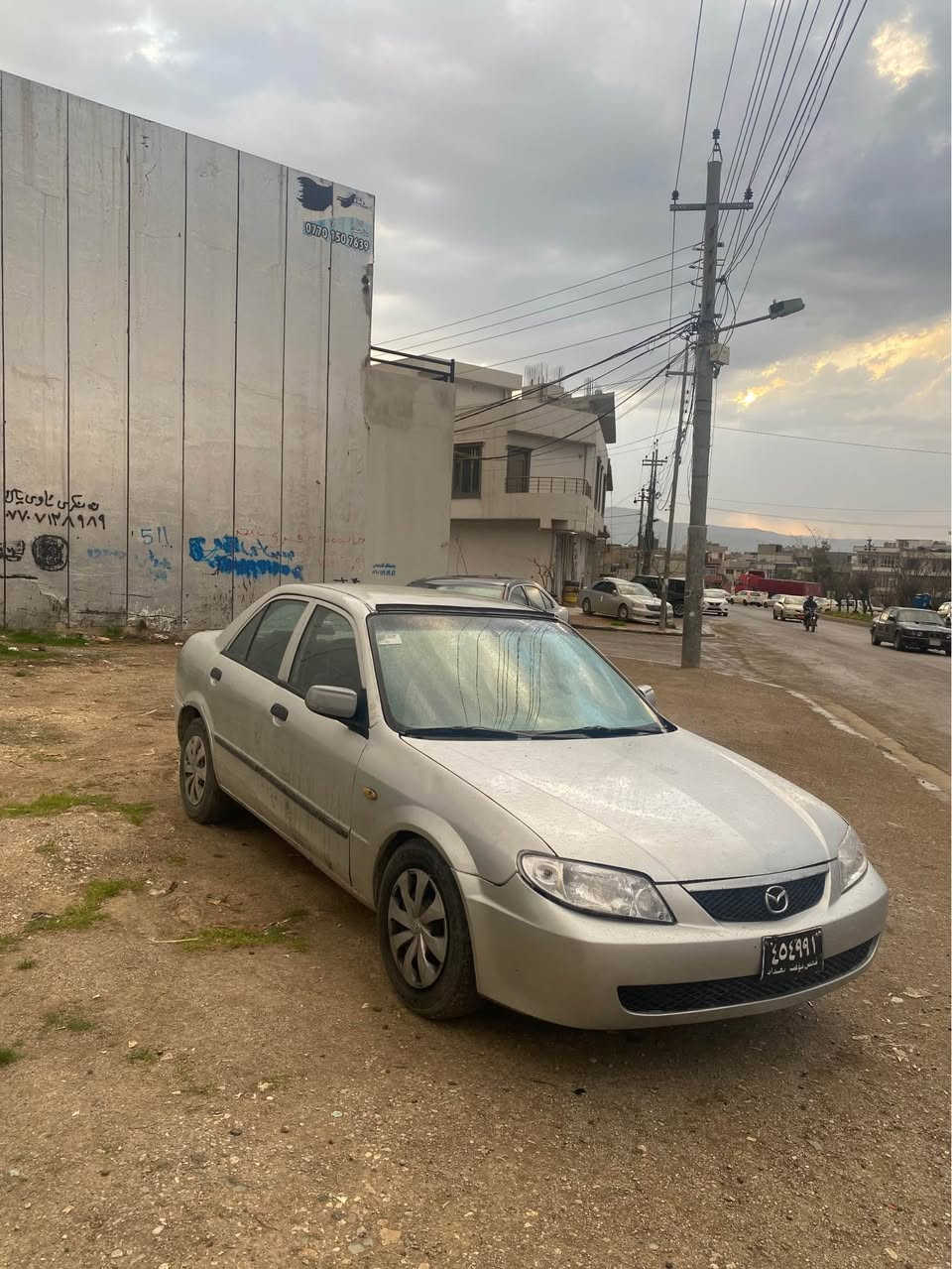 مازدا ئارم پلاستیک هەولێر بەشەرت گێر تۆماتیک بێ تەقەو رەقە قفل مەرکەزی چوار جام کارەبا پاتریو تایەی تازەیە پێشی قرچێکی هەیەو دواشی قرچێکی هەیە مەکینەی لە ساردیا دوکەل ئەکا وردە مەسروفی تیایە بەس سەیارەیەکی جایزە سعری ٣٥ گەلایە لە سلیمانیم *********** السليمانية, العراق
