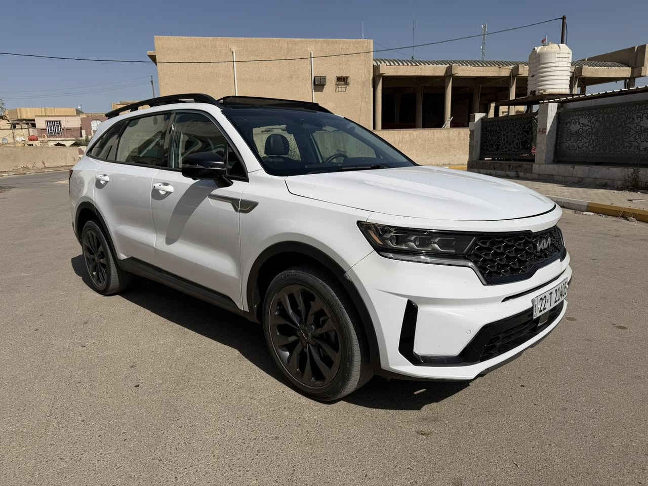 كيا سورنتو موديل 2023 وارد امريكي بيها باب جاملغ مبدلات اصليات بدون ارباك السيارة فول مواصفات مكينه 2500 تيربو 7 راكب تراسي رقم اربيل بسمي تواصل ***********
