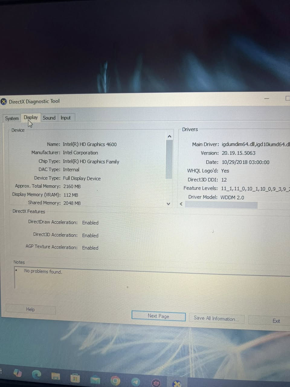 متاح لابتوب مع كامل ملحقاته
السعر 150
الجهاز نظيف 100‎%‎


**إذا كنت صاحب هذا الإعلان وتريد حذفه لأي سبب، رجاءا أرسل رسالة إلى الدعم الفني**