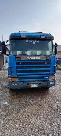 للبيع سكانيا بومه موديل ١٩٩٧ مكينه بم ونوزل مسجله بل السنويه تنكر سيار...