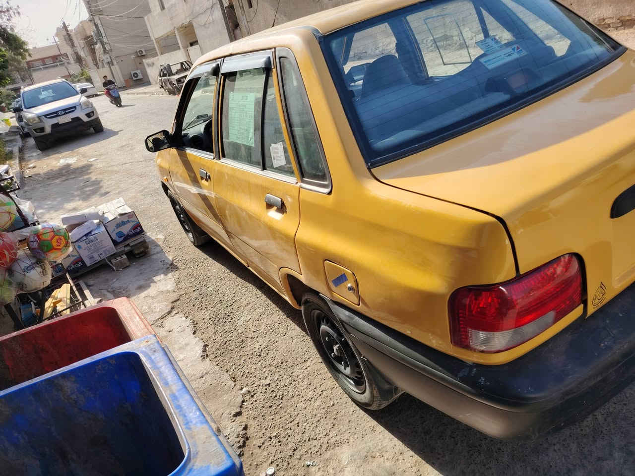 السلام عليكم سايبا موديل ٢٠١٢
بسمي مصفرة هيئة وغرامات هزه جديدة
مكاني بغداد
***********
