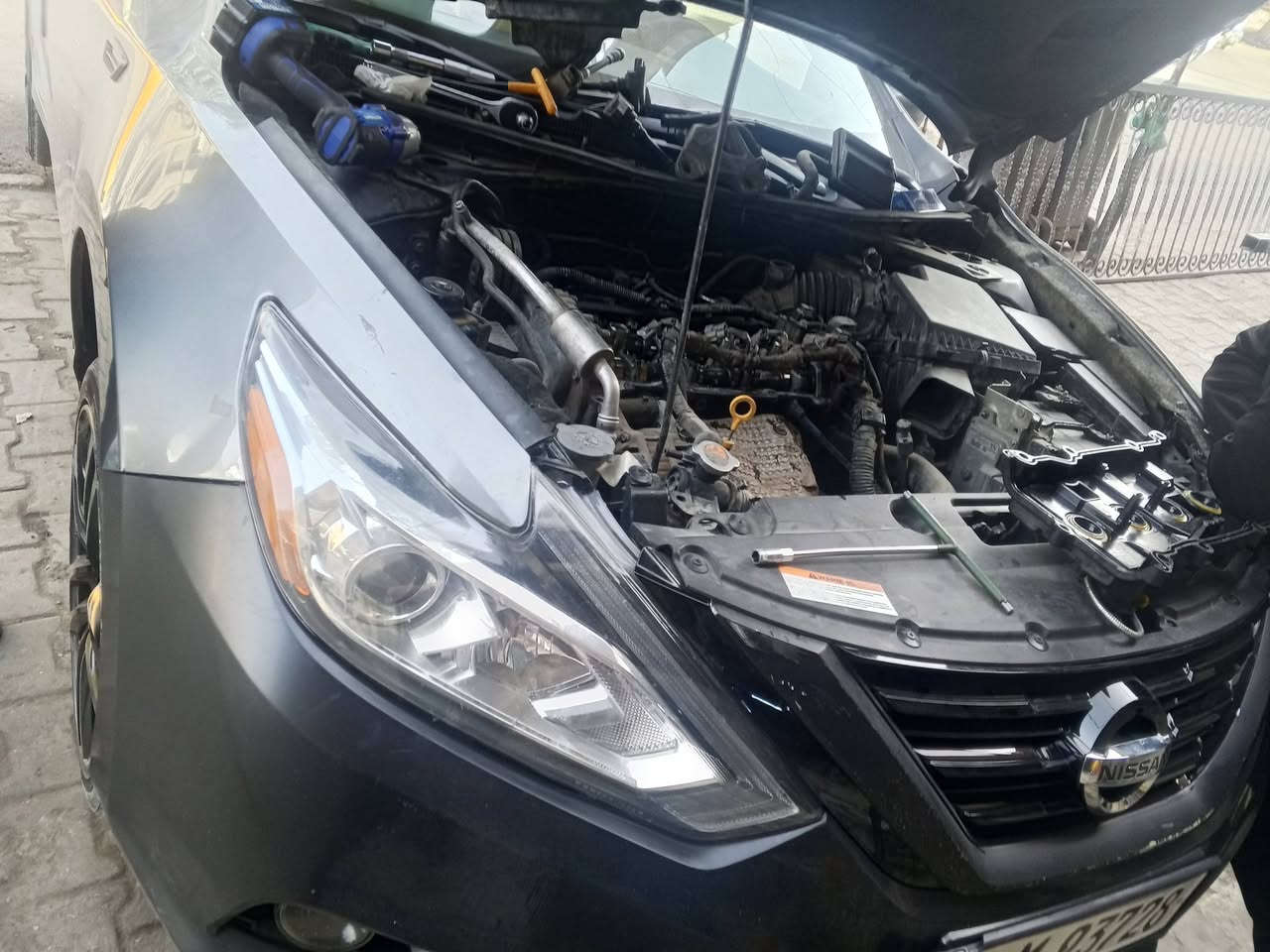 التيما 2018
تبديل قبق ولفات 
ادامه سيرفس محرك 
تبديل قايش 
تبديل هورن
عنوان الورشه الحريه الاولى 
*********** اخوكم علي
