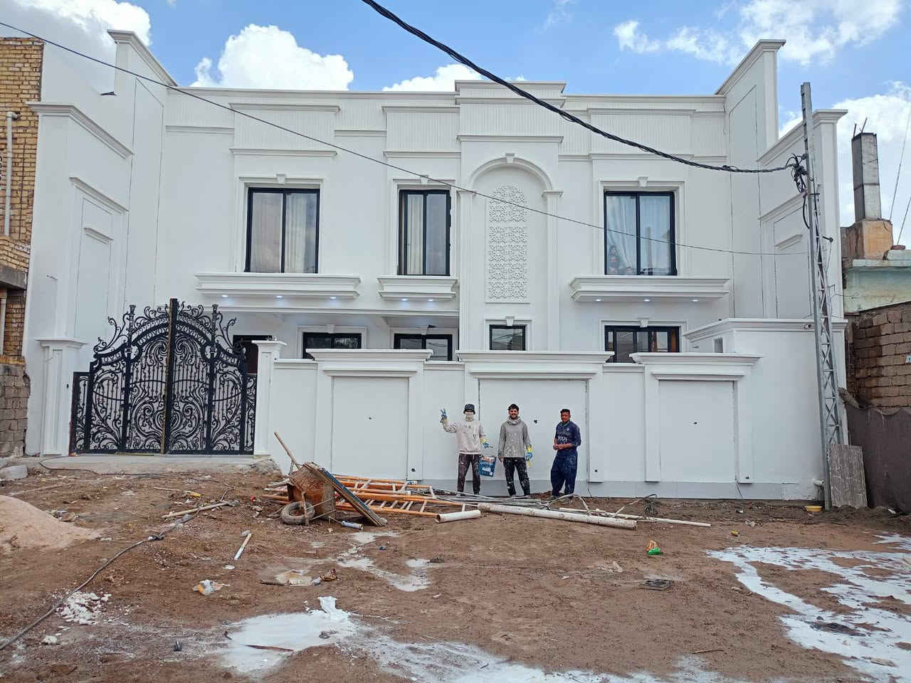 تم اكمال بيت الأخ ابو روان في محافظة بابل قضاء هاشمية ***********
