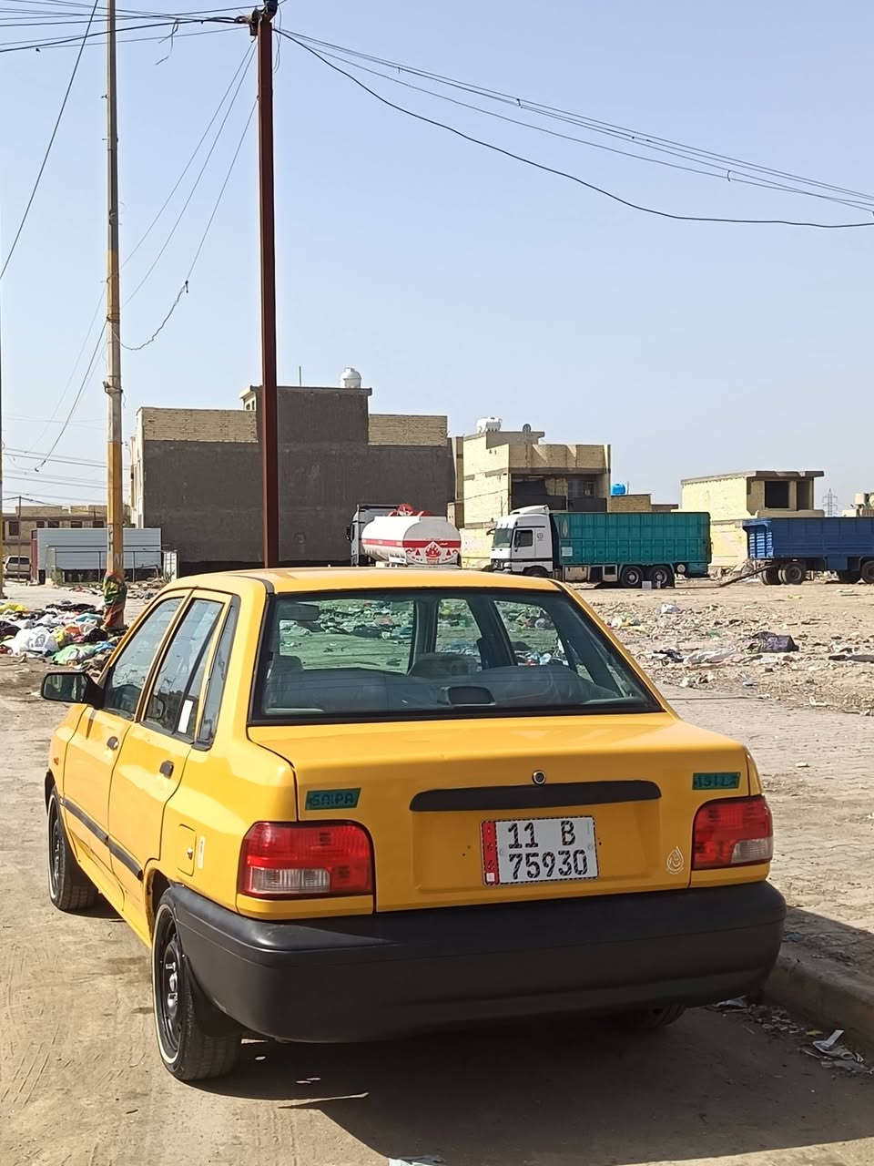 اسلام عليكم سايبا موديل ٢٠١٢
بيها شواصي صفحتين فاطره ومعمرهن 

بيها جاملغ مبدل امامي 

مكينه كير مكفولات 

تايرات جدد 

كهربايات شغاله 

مكاني بغداد الغزاليه 

***********
