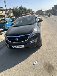 كيا سبورتج موديل 2016 لون اسود  رقم بغداد بسمي  شاشه كأمره  محرك 2400 ...