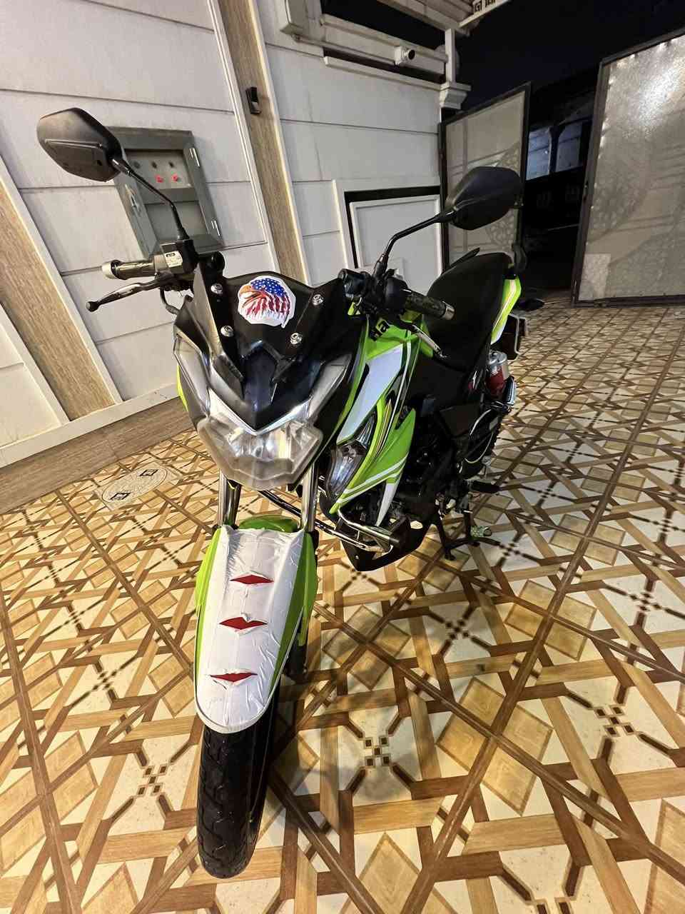 دراجه للبيع
السلام عليكم 
هاوجي DF 
مسجل 
 موديل 21
محرك مكفول 
السعر 16ونص وبي مجال 
العنوان الرمادي 
***********
