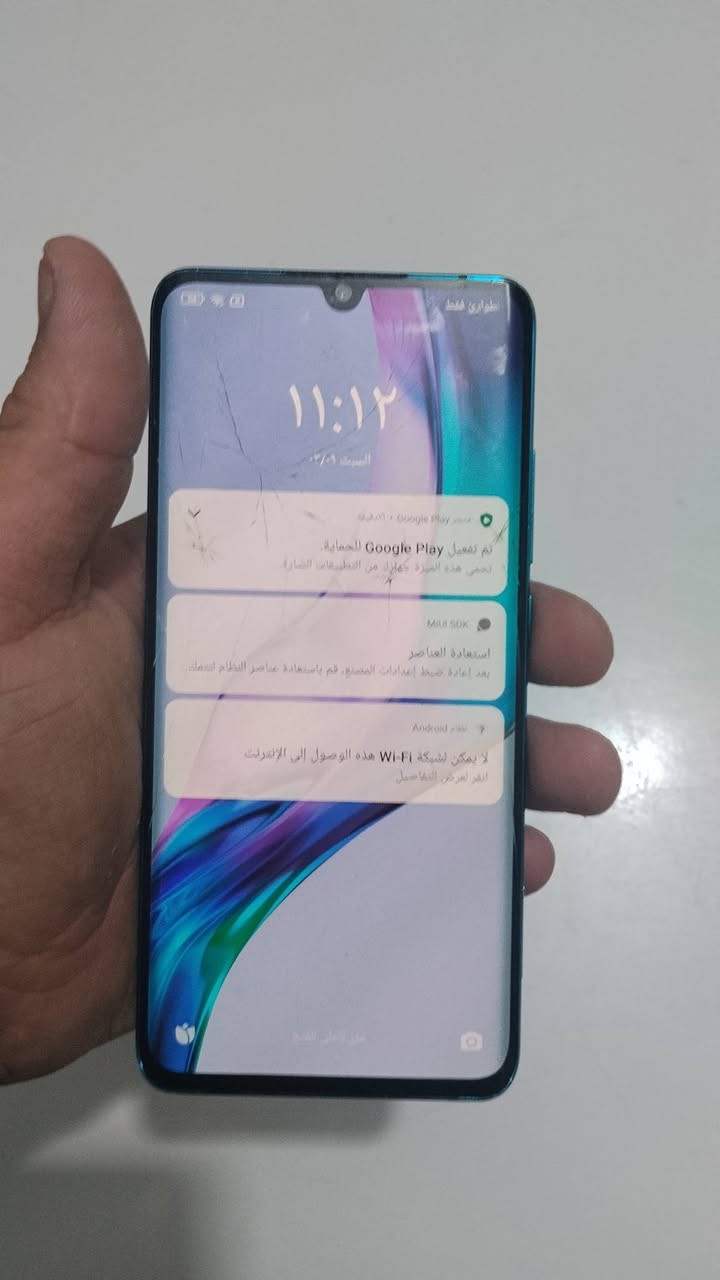 السلام عليكم
شاومي mi10pro جهاز ٦٠فربم قوي بل الالعاب ذاكره ٢٥٦بس ضهره مكسور والشاشه بيه فطور جهاز كله شغال السعر١٥٠وبي مجال بغداد الشعب 
***********
