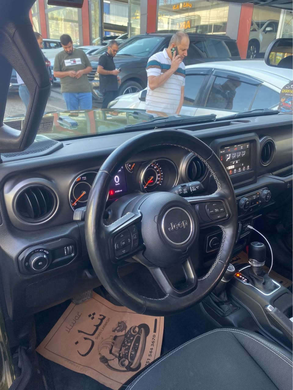 Type : JEEP WRANGLER OSCAR MIKE V6

Model : 2023

Import : U.S.A

Mileage : 41,000 Mile

Part Of Paint : Clean Title

Engine : 3.6 V6

Price : $32,000

Location : Duhok 

Contact :

Call : 0750 397 7323
Call : 0750 895 3195

————————————————————————

نوع السيارة : جيب رانكلر ئوسکار مایك V6

مودیل : ٢٠٢٣

بل الإصدار : امریکي 

العداد : ٤١،٠٠٠ میل

الضرر : کلین تایتل

حجم محرك : ٣،٦ / ٦ سلندر / إي تورك

سعر : ٣٢،٠٠٠$

الموقع : دهوك 

للتواصل :
***********
*********** دهوك, العراق
