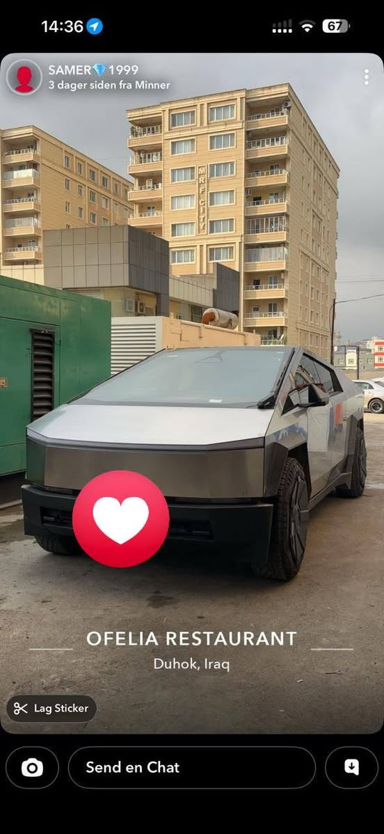 لي بيع تسلا سايبر تراك فول ألكتريك ثلاثة ماطور 845 حيصان سعر علي خاض منو يريد يجي علي خاض رقم شاضي 7G2CEHEE6RA037516 رقم مالي واتساب ***********
