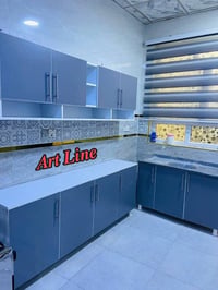 كاونتر MDF • مترين • سنك مرمر