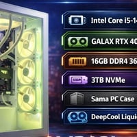 i5‑14400F • RTX 4060 • 16GB DDR4