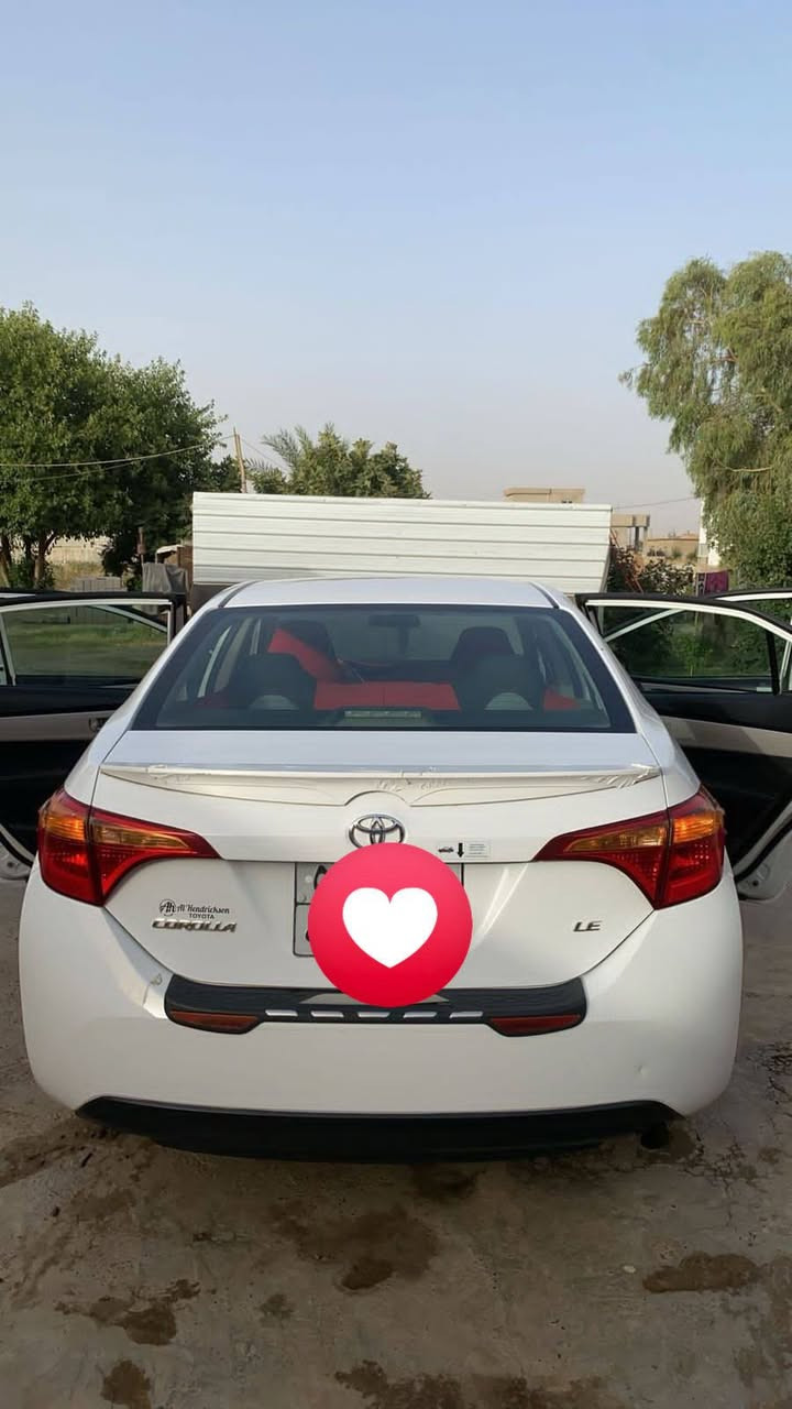 السلام عليكم. كورلا 17 LE ضرر جاملغ وبونيد بيها دواخل باللغد شويه ،ماشيه 90 رقم اربيل  
السعر 146 وبيها مجال قليل 
***********
