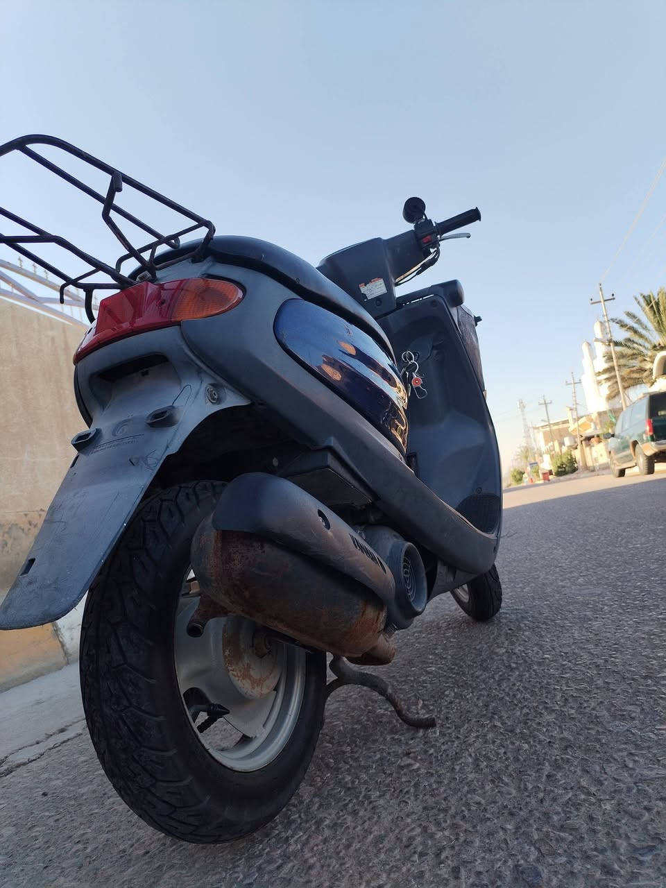 بيع مستعجل
السلام عليكم دراجة منغولي للبيع 
دراجة جديدة شاصي كفالة مكينة شلعة معدل 60 
كهربائيات كله شغالة سلف وهندر كله شغالة 
دراجة ناعمة وجديدة
مكاني كربلاء طويريج
السعر 700 وبيها مجال 
للاستفسار الاتصال على الرقم ***********
