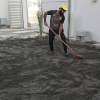 النجف الاشرف • حفر حدائق • تبديل بزميج