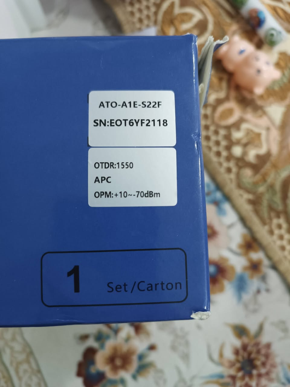 mini-otdr 1550
جدید للبیع بس ما اعرف اکو ملحقات لو لا هذا بل صورة ویا جنتا و کیبل شحن type-c


**إذا كنت صاحب هذا الإعلان وتريد حذفه لأي سبب، رجاءا أرسل رسالة إلى الدعم الفني**