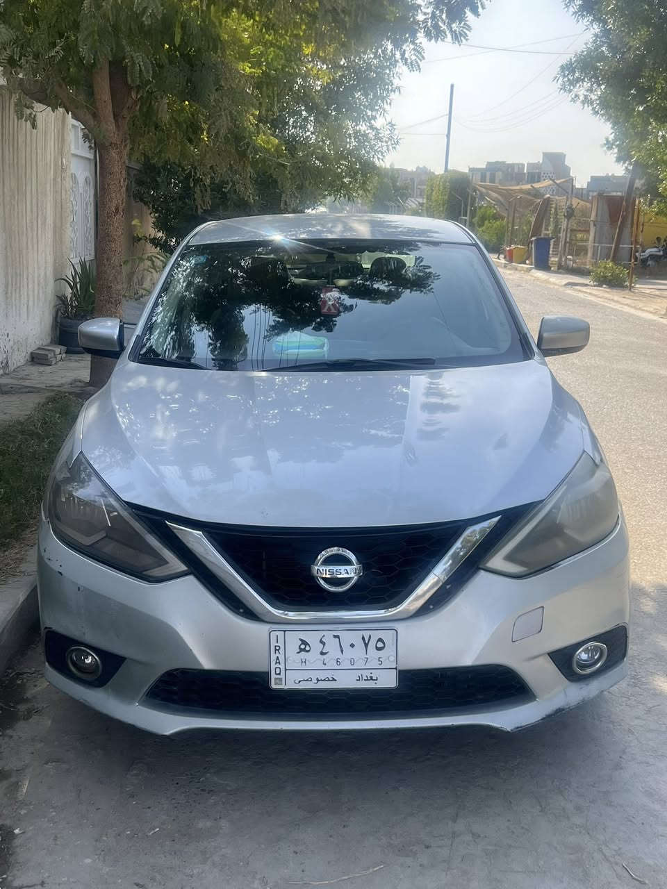 نيسان سنترا 2018 وارد أمريكي مواصفات SV
ماشيه 178 الف 
رادار بصمه أبواب بصمه تشغيل
بصمه جنطه ويل كب 
نظام ايكو نظام سبورت 
كير نظام اوفر درايف
كشافات زنون
تدفئة وتبريد 
مكينة وكير مكفول
رقم بغداد ألماني مشروع وطني بأسمي  
السعر: 100  ورقة  
حادثها بامريكا جاملغ وربع البنيد مصبوغ  و بالعراق بيها رصعات وطخات بالصور واضحه سونار مرفق بالمنشور….. للبيع فقط
مكاني بغداد حي الجهاد
اتصال او واتس اب 
***********
