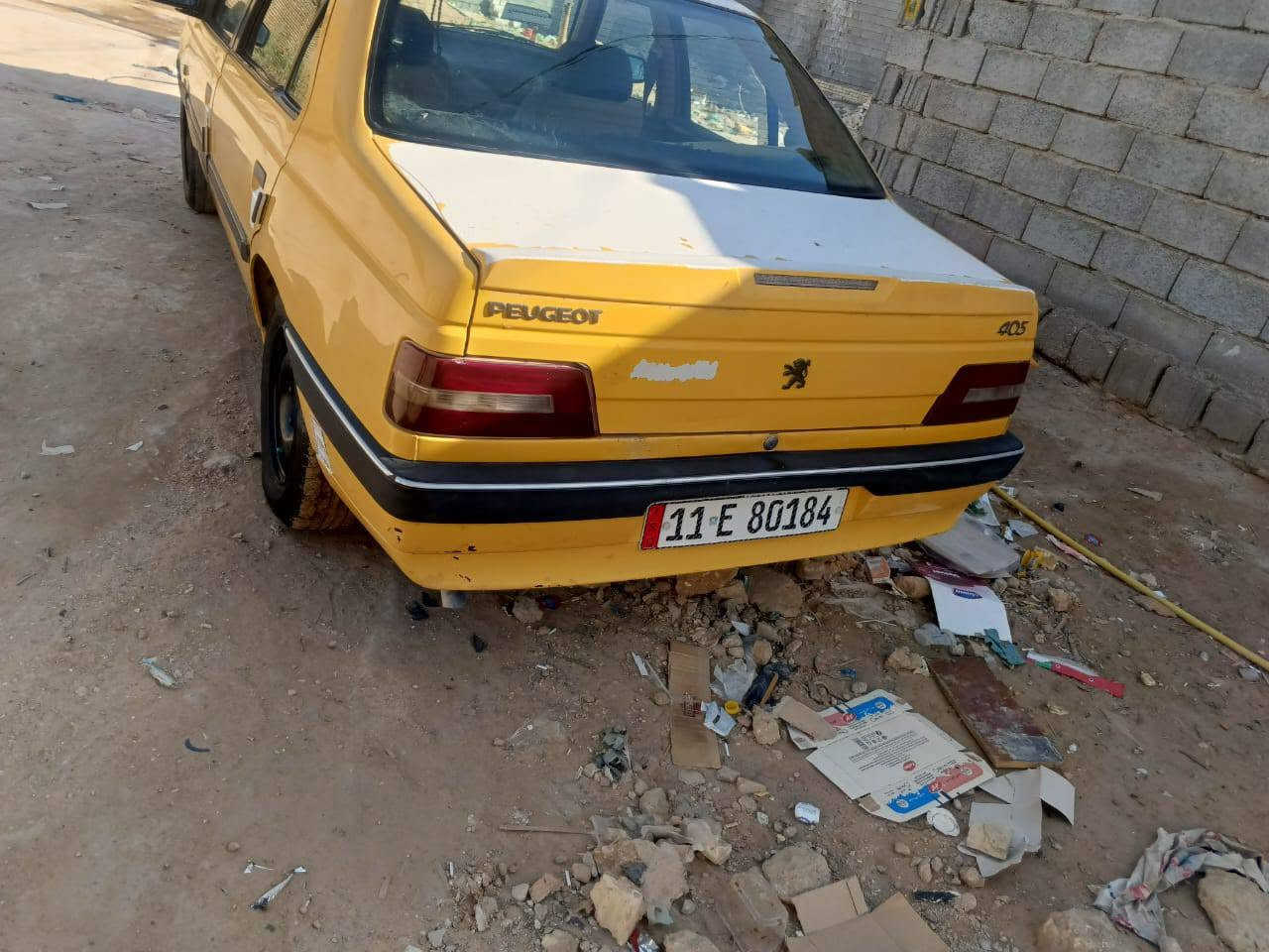 سلام عليكم
بيجو مديل 13

بسمي مصفره من الغرامات 

نضافه فول كير +محرك +كشر تبريد 
المكان كربلا الحر السعر 

💵💸33او ببه مجال 

الشراي يتصل ***********
