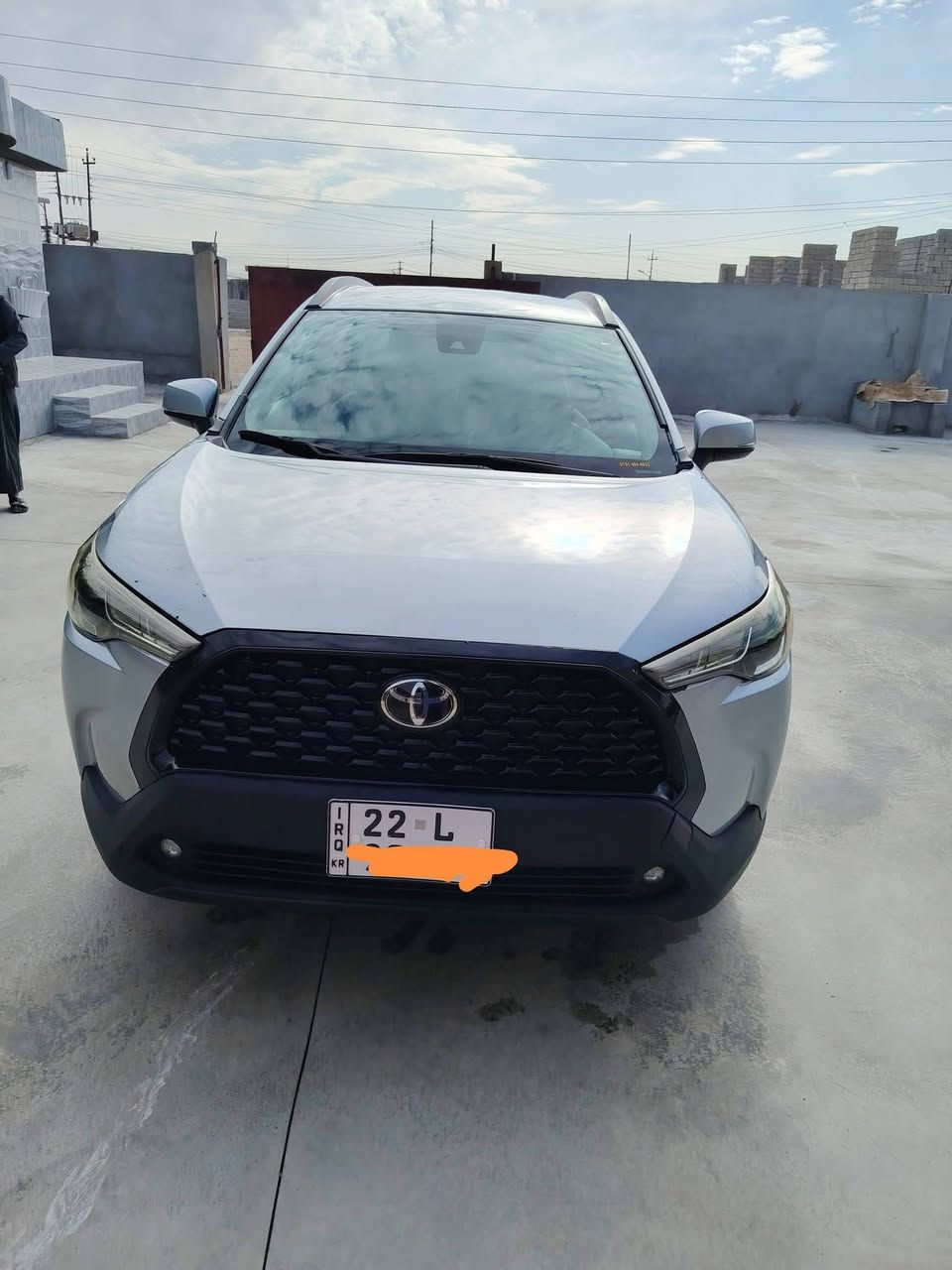 السلام عليكم
كورلا كروس موديل2022
                               2022 Toyota
للبيع
 
ماشية  ألف 
مواصفات

كامره خلفيه 
حساسات + رادار خلفي
حساسات اماميه + رادار+مانع انزلاق
نقطة عمياء+مستشعر وقوف+مثبت سرعه
المرايات الجانبيه رادار+تحذيرمغادره المسار
تحكم ستيرن
بصمه تشغيل
هند بريك كهرباء + اوتو بريك
شحن واير ليس+كار بلاي

شاشة
لايت زينون+ ليد+ بلاجكتور
الحادث بونيد صبغ  السياره أرباك راجع سستم
مكان السيارة الموصل القيارة الحاج علي ترهم مقدمة معا ضمانات
رقم أربيل هاتف ***********
