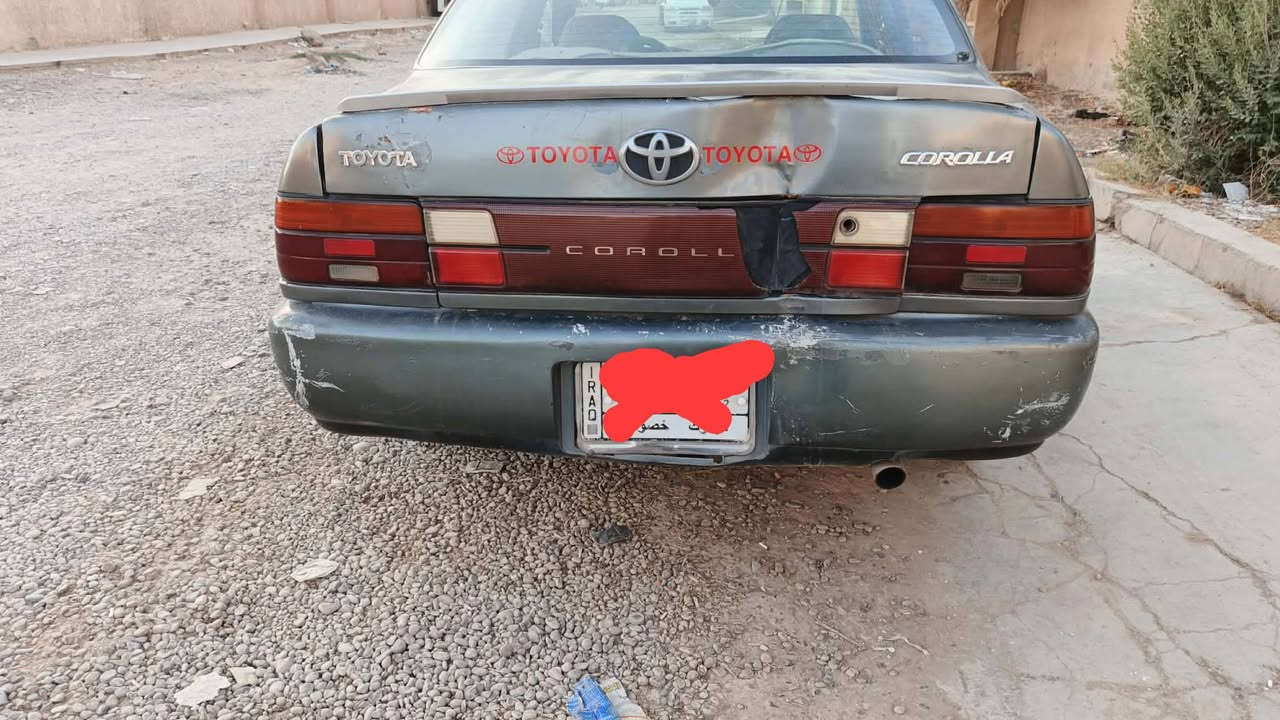 كورلا 92.محور
سنويه عضم عاج 
ساقطه قبل شهرين 
تحويل مباشر 
محرك بي بدايه صرفيه كير شرط 
صدر جديد تواير 4 جديد 
السعر المطلوب 45 وبيهه مجال 
رقم الهاتف *********** غير متواجد عل فيس
