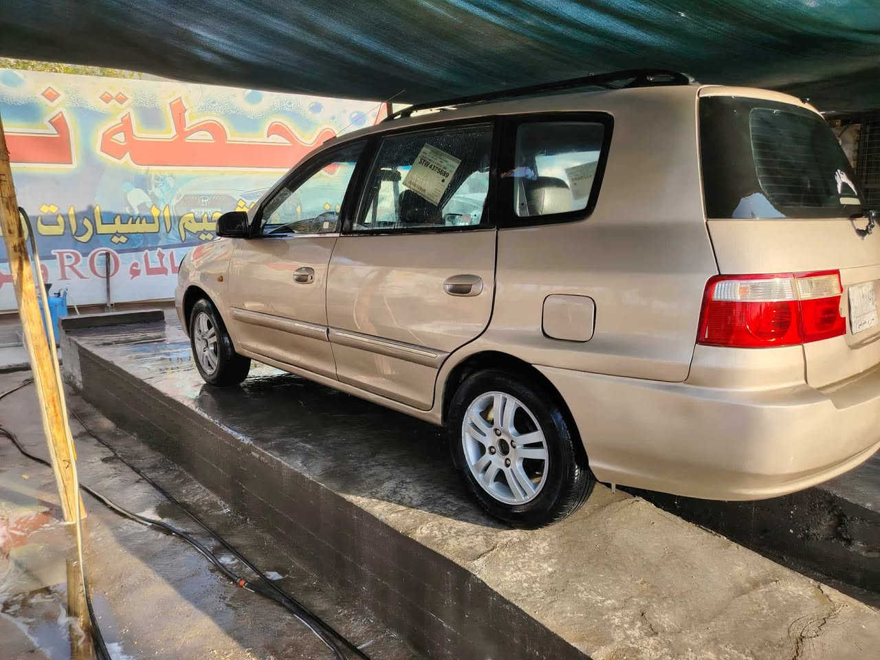 سلام عليكم سياره  كارنز  7راكب لبيع 2004 سياره حلوه كير تعليك  مصبوغه عام جماليه اثر جراد  مابيه لاظربه قويه ولاتبديل صبغته حلوه سياره كاعده بيه صوت بل مكينه 
سعر 68 وبيه مجال 
مكان بابل شارع 80
***********
