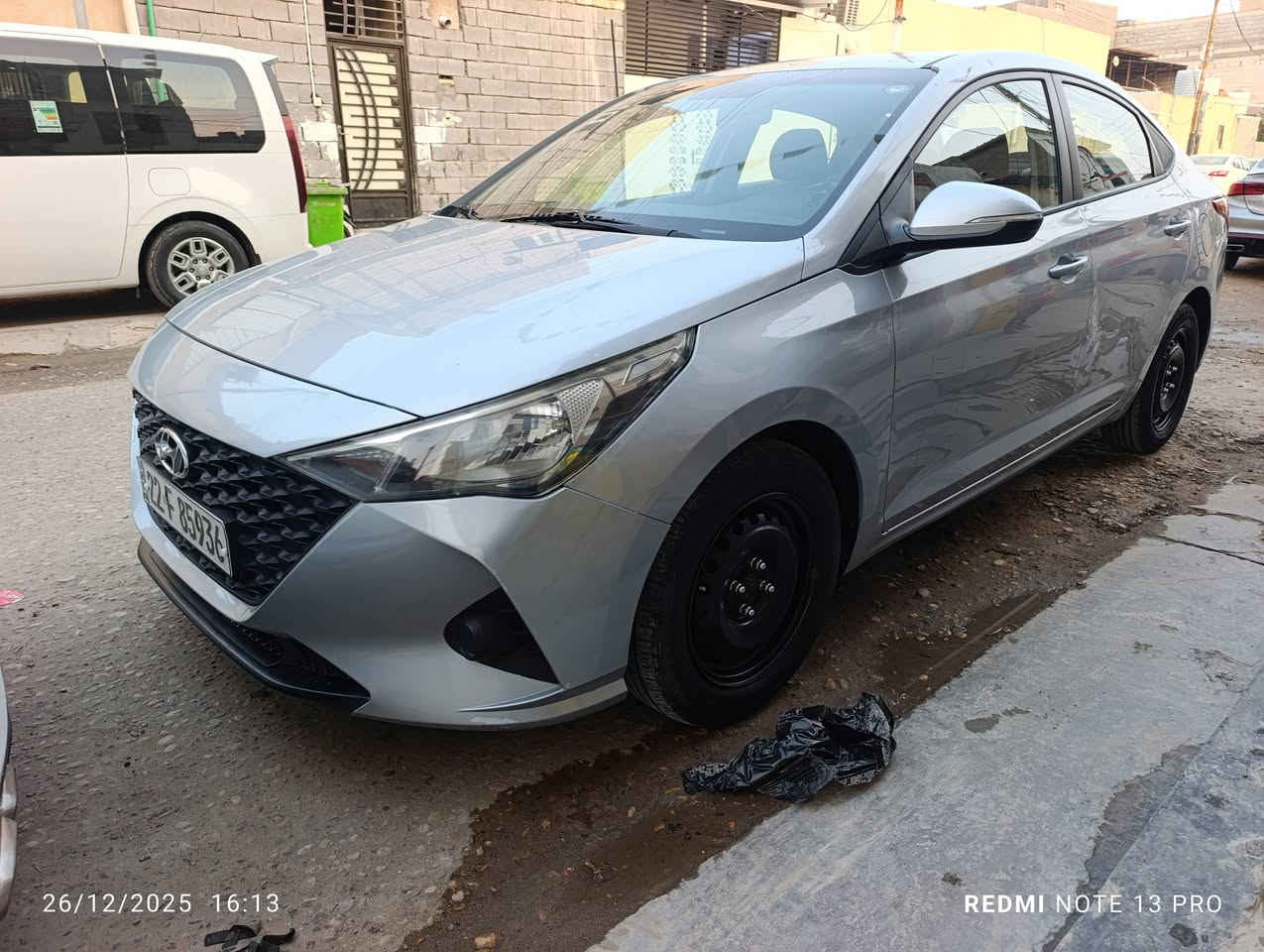 البيع اكسنت مديل 21 واركوري سياره جديده تخم تاير جديد وجاهزه سعر 115 بيع مستعجل وبيه  مجال ***********
