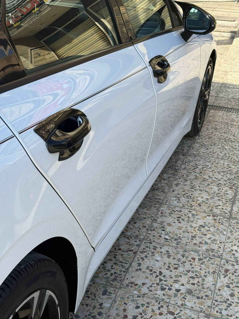 ***********   كي 5 2023جيتي لاين لون ابيض فول مواصفات حادثها كما موضح بالصور سياره جديده العنوان الغزاليه بغداد, العراق
