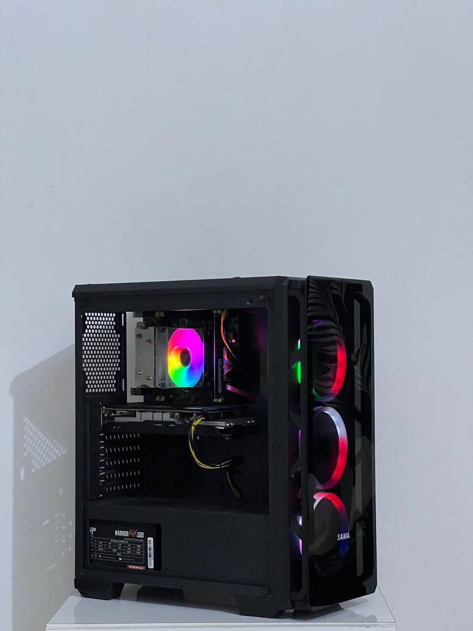 مواصفات
1660super
I5 8th
16gb ram
250gb ssd مع 3tb hdd
650w بور
ضمان فحص سبوع كامل 

متوفر توصيل جميع محافظات العراق 🚚 

تواصل واتس اب ***********

