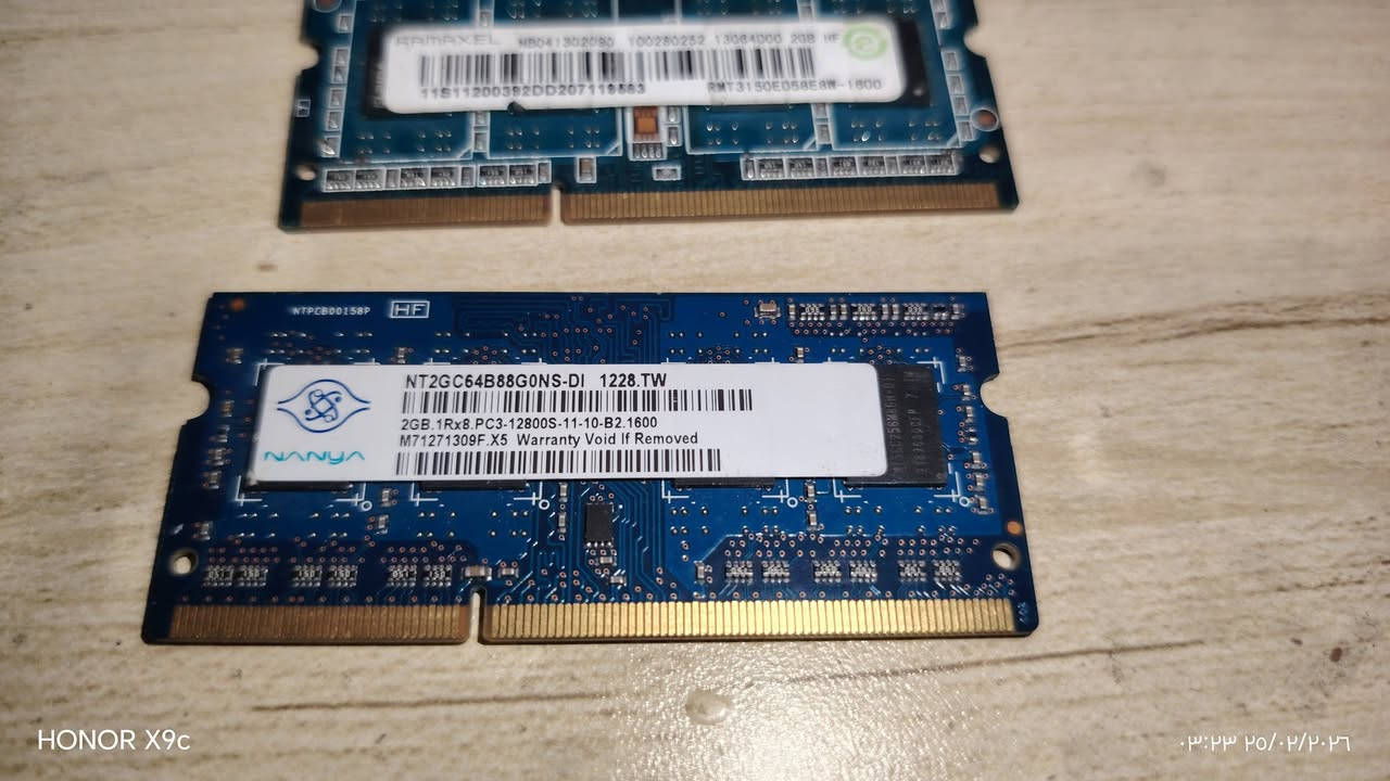 رامات ddr3 بيهن 2g و اكو 4g


**إذا كنت صاحب هذا الإعلان وتريد حذفه لأي سبب، رجاءا أرسل رسالة إلى الدعم الفني**