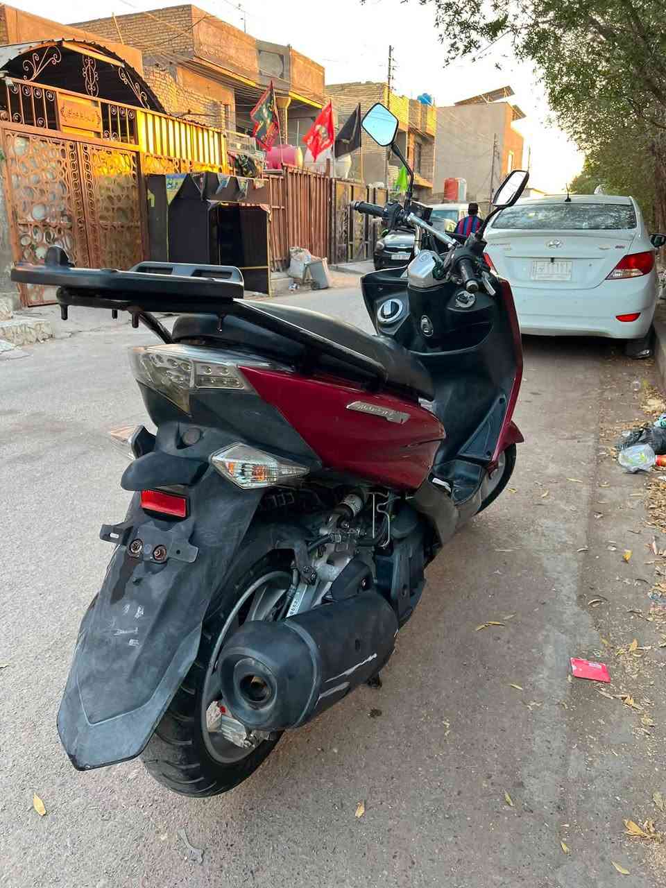 ماجسته أس حديث  دراجه  طافيه بيها ولفات .  كفراتها أصليه  كهربائيات كلها شغاله گيچات شغالة أوراق كاملة عنوان بغداد الشعب سعرها 500 وبيها مجال‏***********
