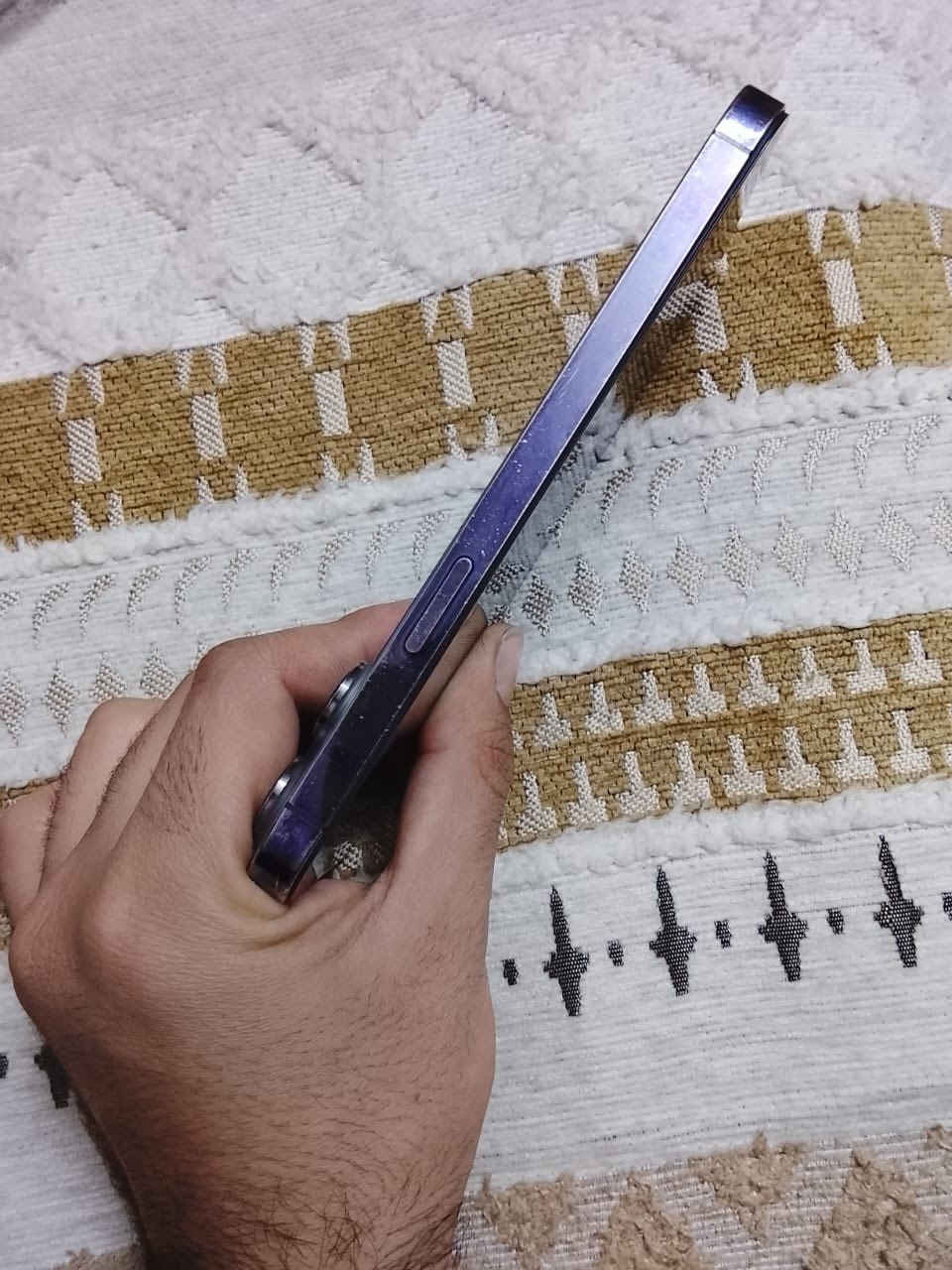 سلام عليكم آيفون 14 برو  ماكس مبدل شاشا وبطاريه سعر 550 بي مجال   مكاني حي اور بغداد ***********
