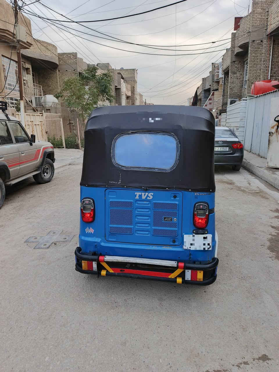 تي في اس موديل2019 رقم بغداد انكليزي 5 ونص قفل مكاني بغداد الجديده***********
