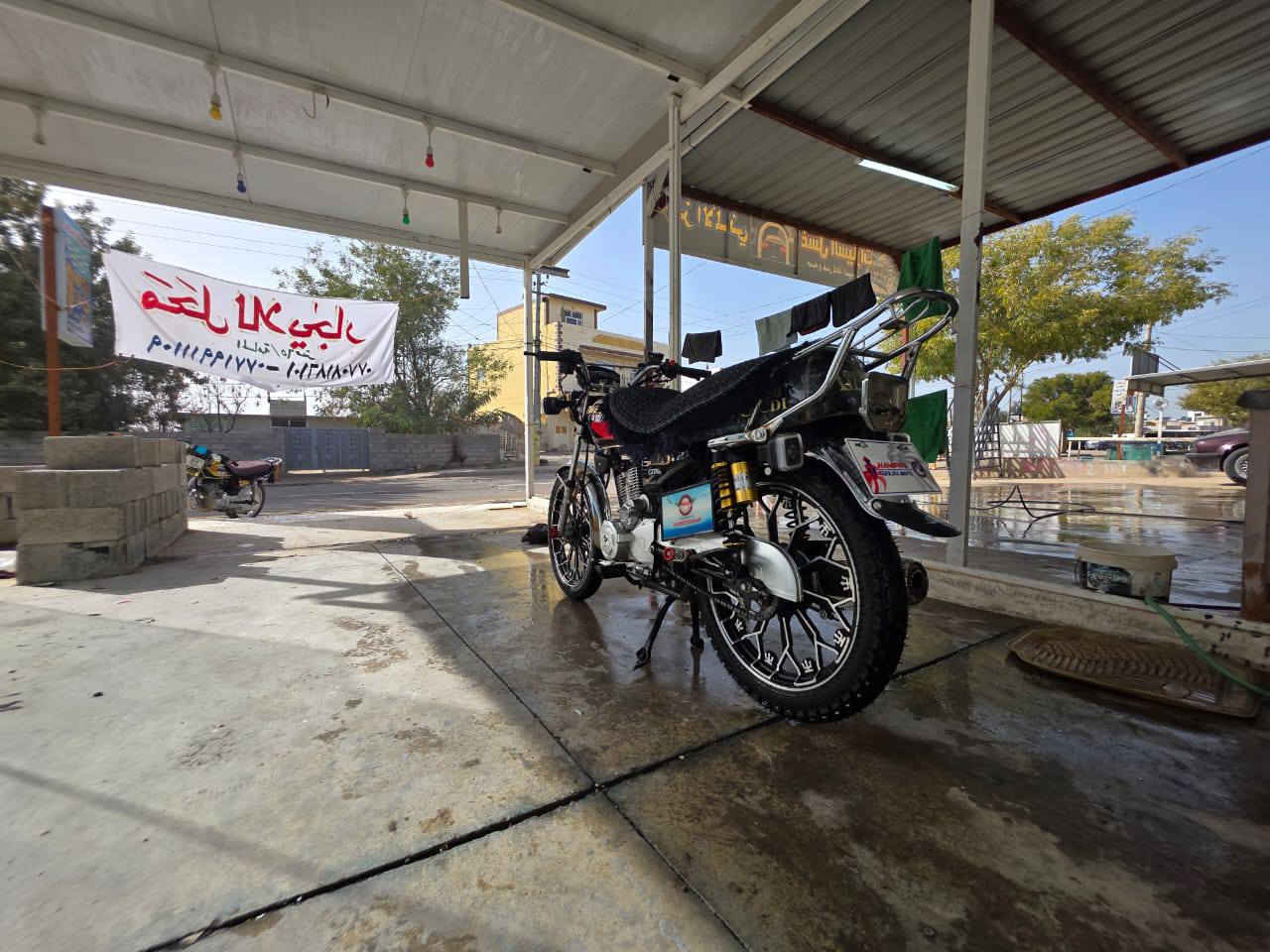 سلام عليكم دراجه نامي البيع دراجه مال جناي مماشيه موديل 2025دراجه حلوه و مرتبه كهربيات كامل شغال محرك150 درجه حلوه و مرتبه كلشي جاهز بيها لا صرف ولا تبخير دراجه مرتبه اي عيب مابي خاص ما موجود سعر 730و بي مجال بصيط‏‪***********‬‏
