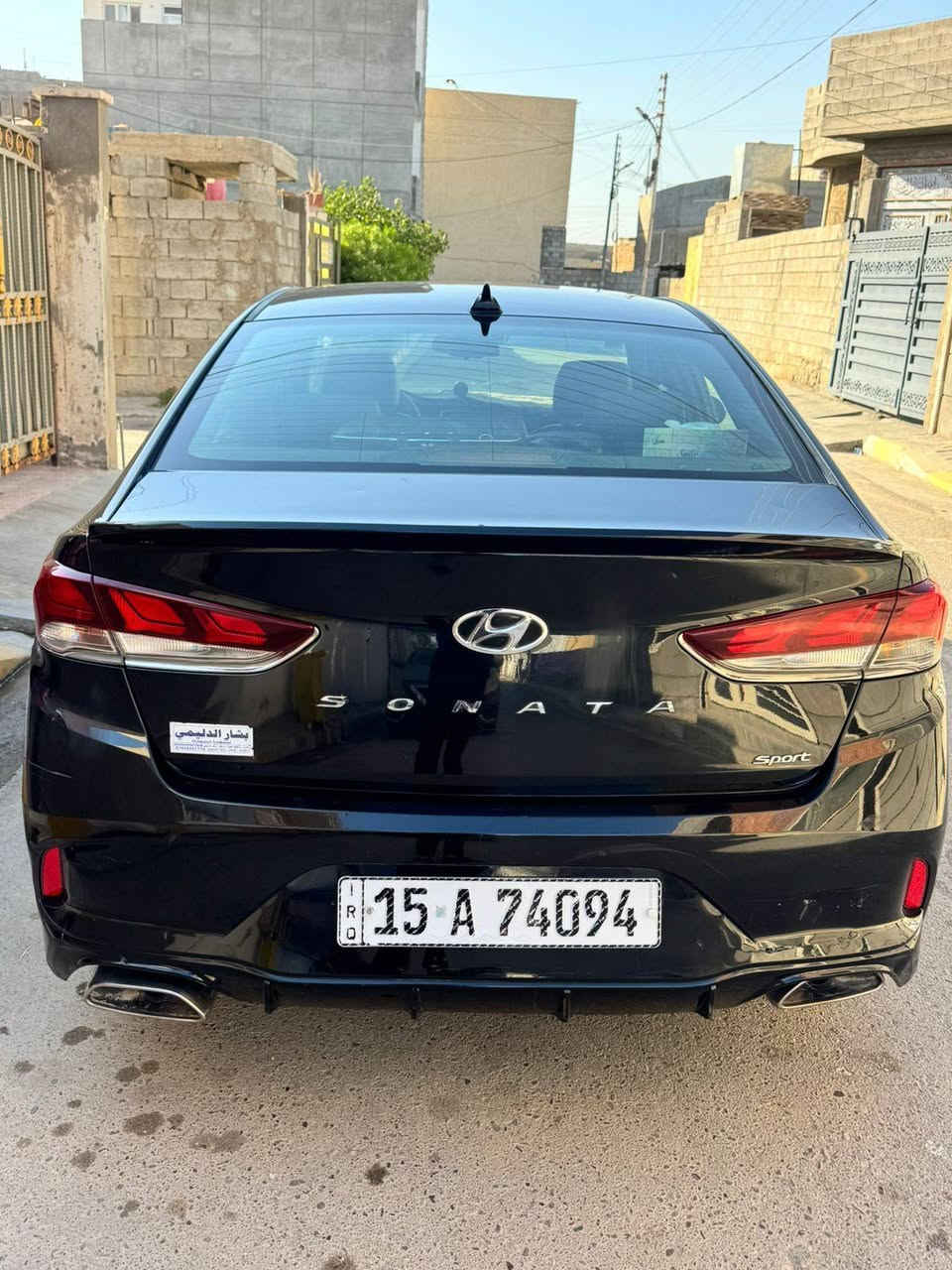 سوناتا 2019 
ظررها بس بنيد صبغ أثر جراد بدون حادث بدون دواخل 
سياره سبورت فول مواصفات 
محرك 2400 معلي بي فقط كازكت 
سياره تخلص من الدوانز وسالفت الدوانز 
تحويل مباشر ثاني يوم 
مطلوب كم فلس واريد ابيعها الله شاهد وهذا شهر محرم 
السعر 138وبيها مجال شويه 
***********هذا رقمي

