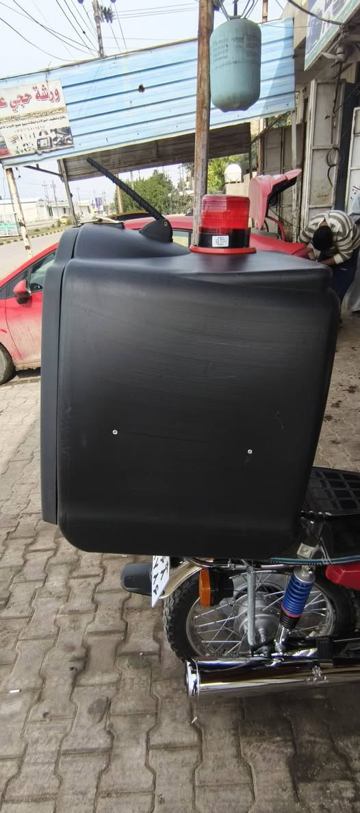 السلام عليكم صندوق دلفري جديد هسة ماخذة ب ٣٨ للبيع معا لافتة طاقة شمسية + اريل صار علي بـ 50  السعر مالتة 35 معا الغراض قفل للستفسار خاص مكاني العمارة قرب كراج بغداد


**إذا كنت صاحب هذا الإعلان وتريد حذفه لأي سبب، رجاءا أرسل رسالة إلى الدعم الفني**