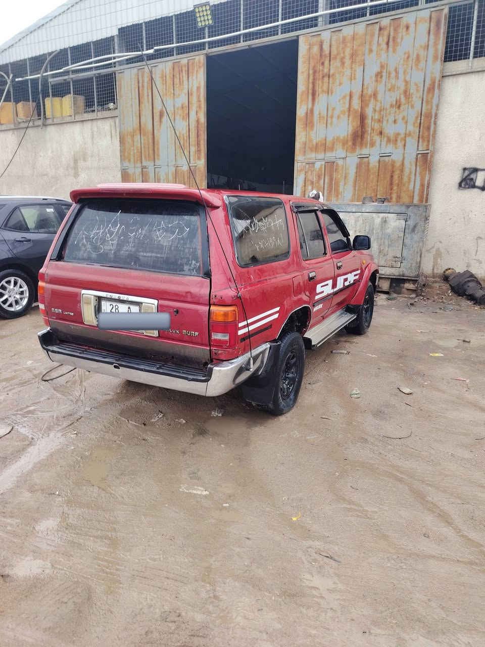 السلام عليكم
للبيع سيارة هايلوكس سورف
موديل 95
رقم نجف الإنكليزي جديد
سوية لغاية 2029
محرك وكير 2 ونص مال بطه جدد
الون احمر دم الغزال
سيارة نظيفة وكشرتها حلوه غرفتها حلوه
باتري جديد
حداديه 70٪
السعر 45 وبيهاا مجال سياره حلوه بالعافيه على الياخذهاا
رقم ***********
